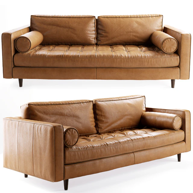Article. Sven Charme Tan Sofa — Скачать