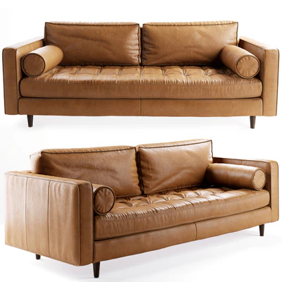 Article. Sven Charme Tan Sofa — Вид 1