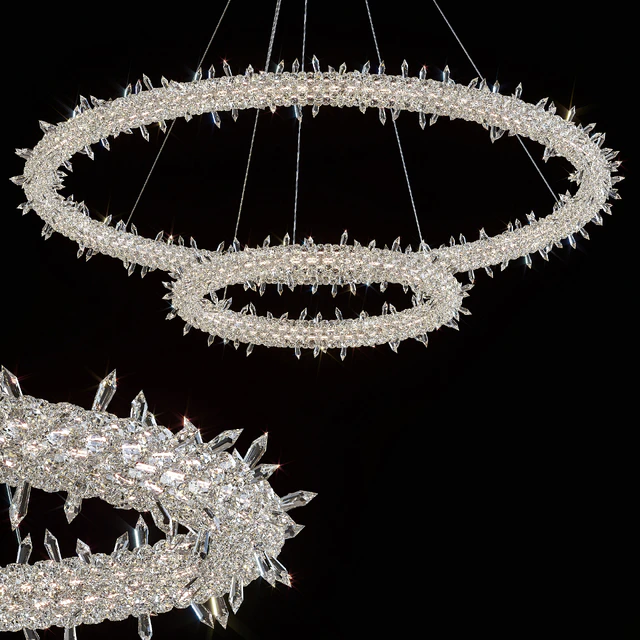 Hanging chandelier Lorenza by GLCrystal d80 * 40cm — Descargar