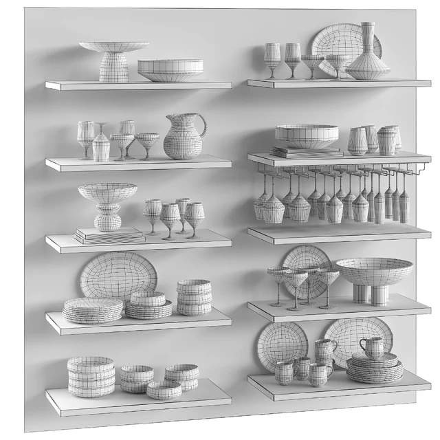 Dinnerware Set DWS-01 — Download