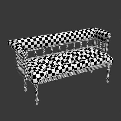 Bench "Love" by Howard & Fleming — Вид 2