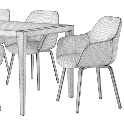 Aleli Chair.Kave Home, Table Nizou AM.PM — Ver 2