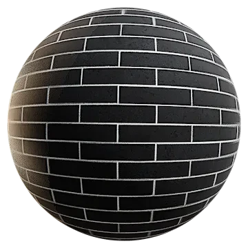 black staggered tiles 001 — Descargar
