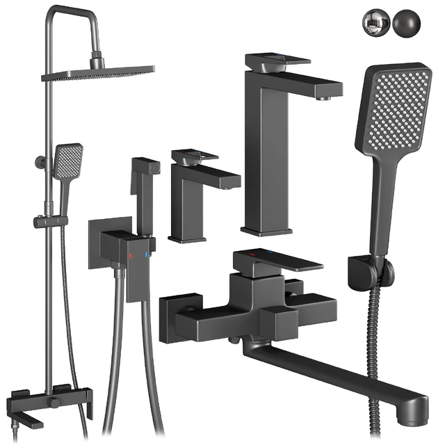 Shevanick set faucets and shower — Скачать