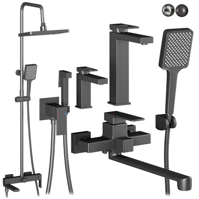 Shevanick set faucets and shower — Вид 1