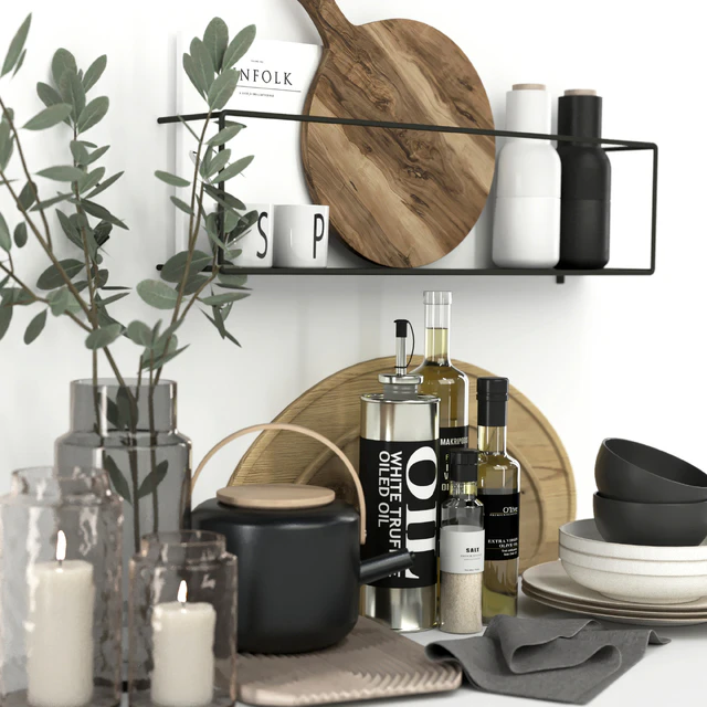 Kitchen accessories 01 - Decorative set 13 — Descargar