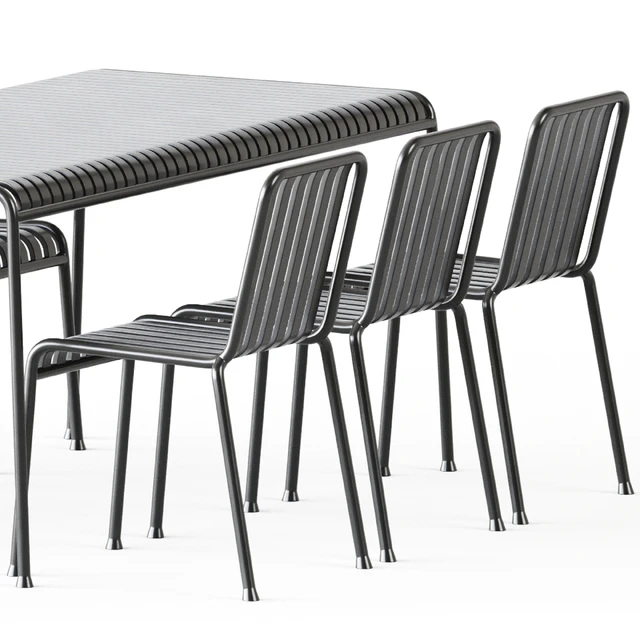 Palissade Table and Palissade Chair by Hay — Descargar