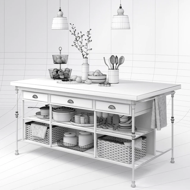 Kitchen decor set - Crate and barrel — Скачать