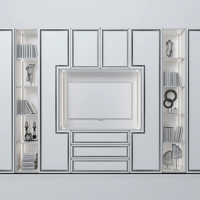 Cabinet with tv area 5 — Ver 2