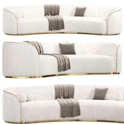 PIERRE SECTIONAL Sofa by cassoni, sofas — View 3