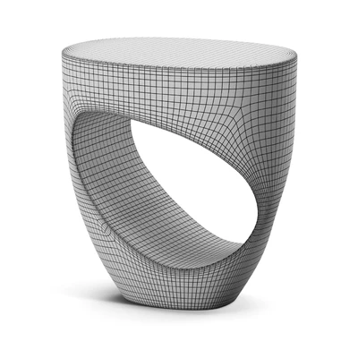 Chair Augousti Eclipse Stool — View 3