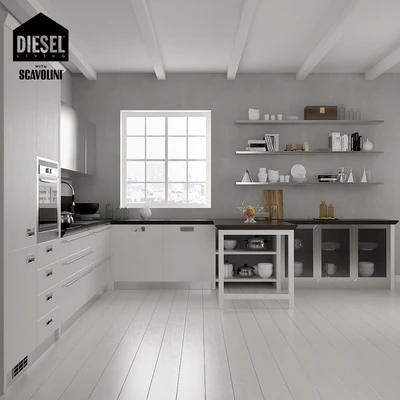 Кухня Scavolini Diesel set 02 (V-ray3.6) — Вид 1