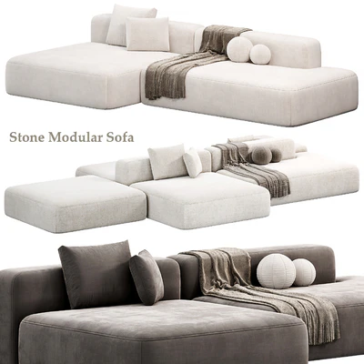 Stone Modular Sofa by Tamamm — Ver 1