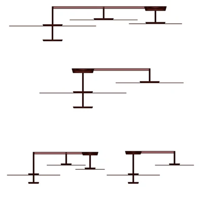 Flat Ceiling Lamp by vibia — Ver 3