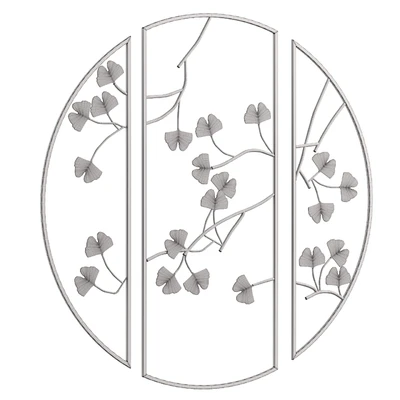 Metal Wall Decor Set — Ver 2