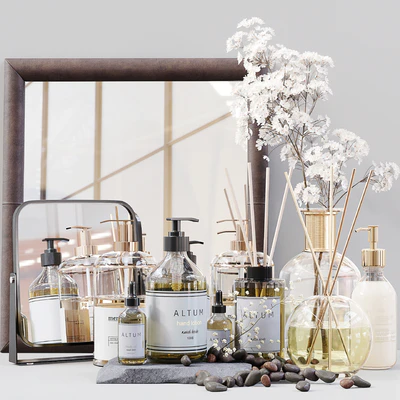 Bathroom Decor Set 012 — Ver 3