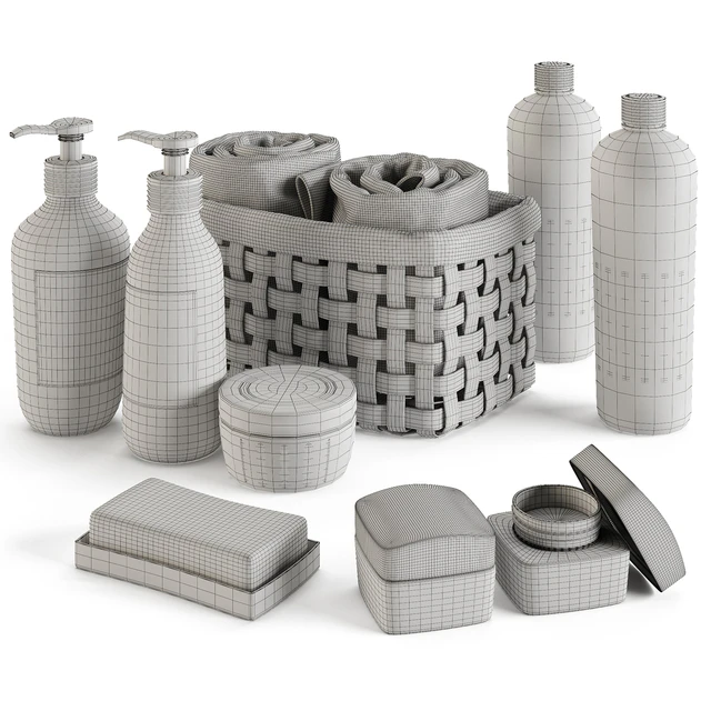 Bathroom Accessory Set 02 / Bathroom Set 02 — Descargar