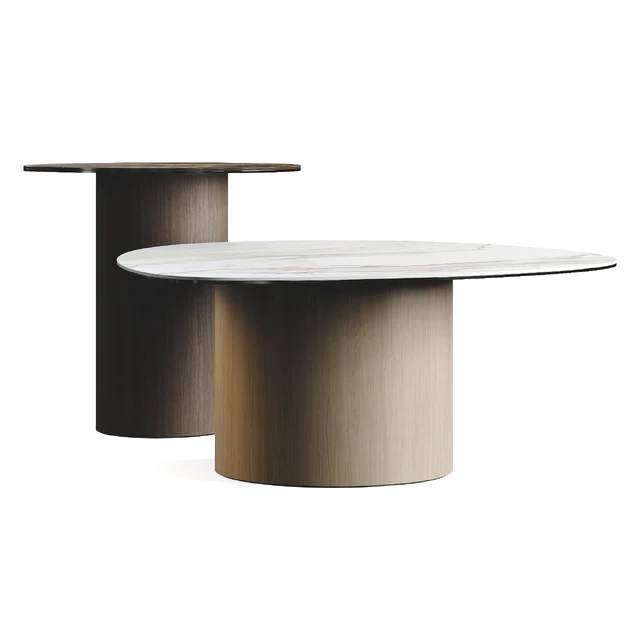 Calligaris Mushroom Coffee TopTables Marble — Descargar