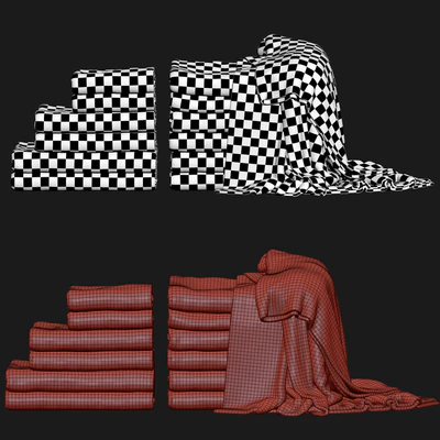 Полотенца 2 Игра в кальмара — Вид 2