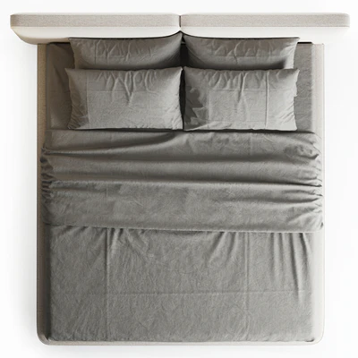 Minotti Tatlin Cover Bed — Ver 4
