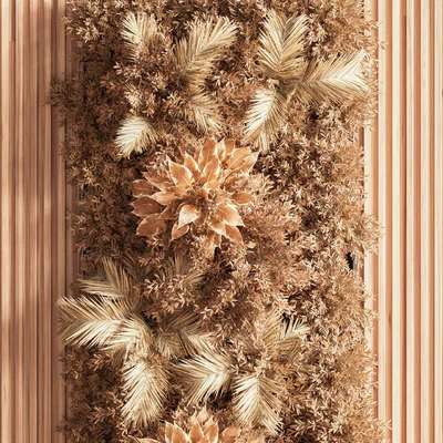 Wooden Planks and Vertical Garden 05 — Вид 6