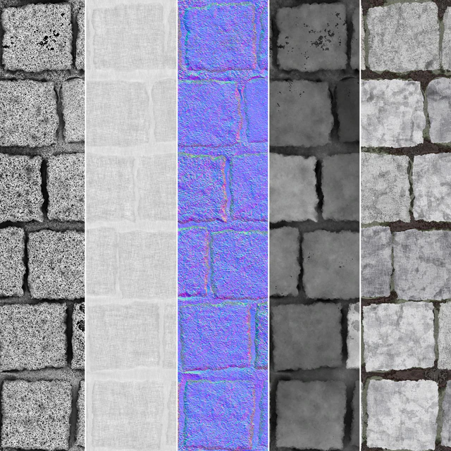 5 stone paving texture — Скачать