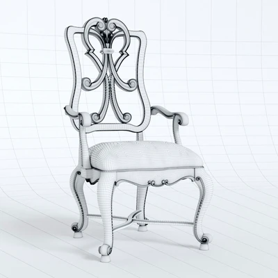Rhapsody Wood Back Arm Chair — Вид 2