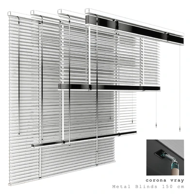 Metal Blinds black 1500 in 35mm — Ver 3