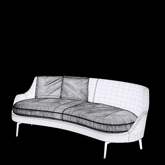 Flexform Guscio Sofa — Descargar