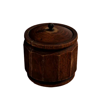 wooden jar 001 — Скачать