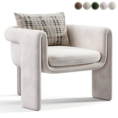 Floria velvet chair — Вид 1