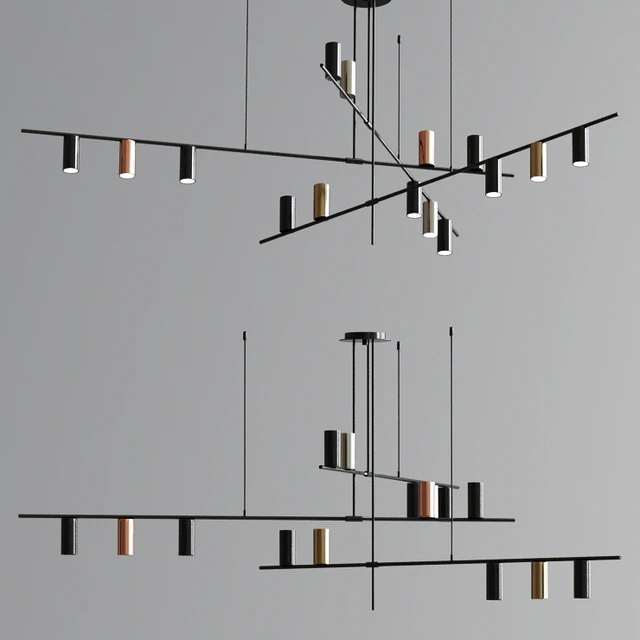 Modern Ceiling Suspension Pendant Collection 02 — Скачать