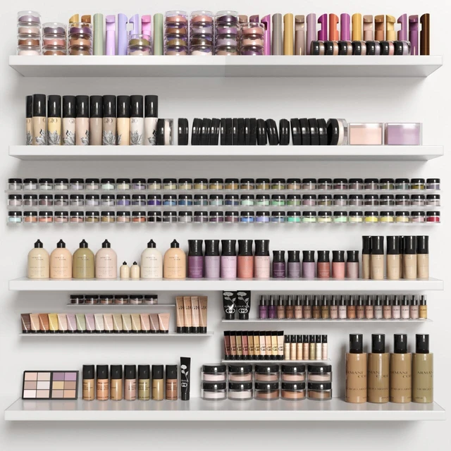 A large set of cosmetics for beauty salons. Makeup — Descargar