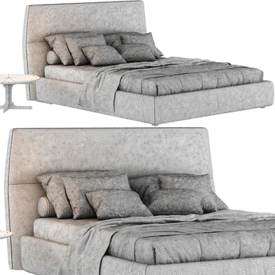 Bed MisuraEmme Cozy — Ver 3
