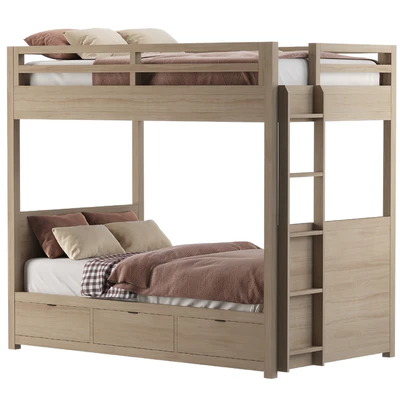 RH | Laguna Storage Bunk Bed — Ver 1