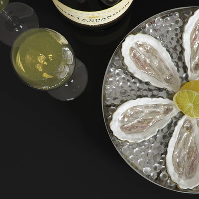 Moet & Chandon + oyster — Ver 2