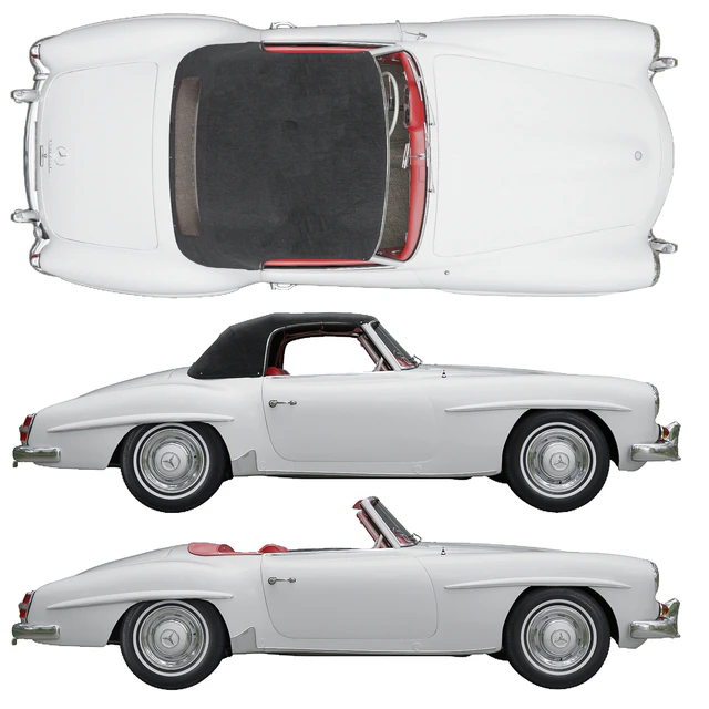 Mercedes-Benz 190 SL + — Descargar