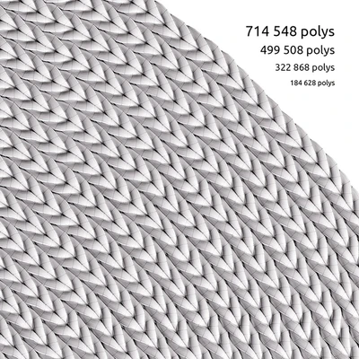Crocheted round rugs — Ver 4