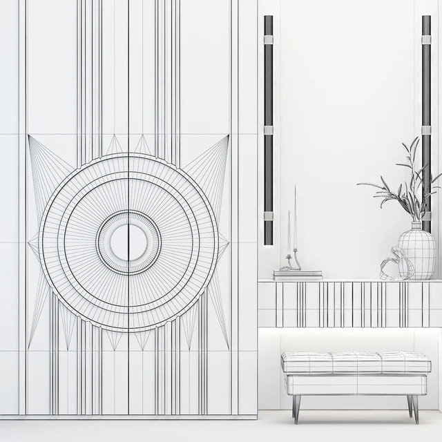 Hallway Furniture Set — Скачать
