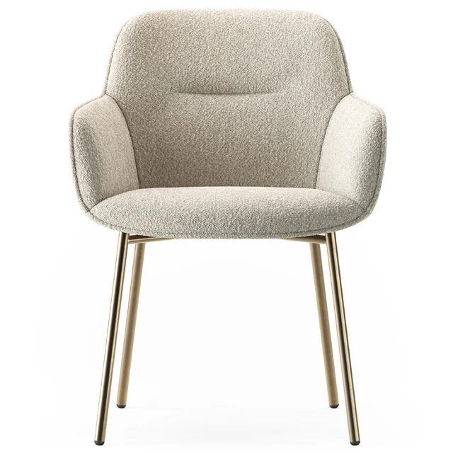 Calligaris Cocoon metal legs armchair — Скачать