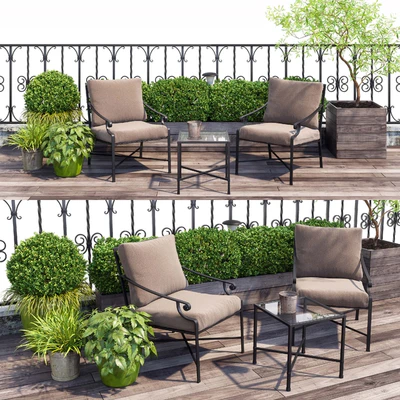 Terrace, balcony, penthouse — Ver 1
