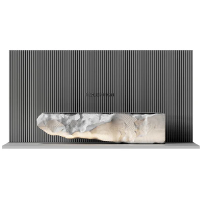Reception desk natural rock 4 — Ver 4