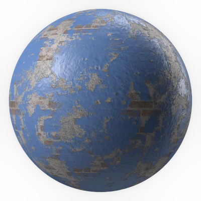 Plaster Materials 28- procedural Materials By sbsar | Pbr | 4k | seamless — Вид 5
