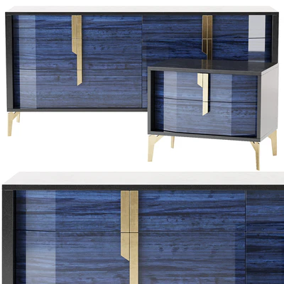 Oceanum Dresser & Night stand — Ver 1