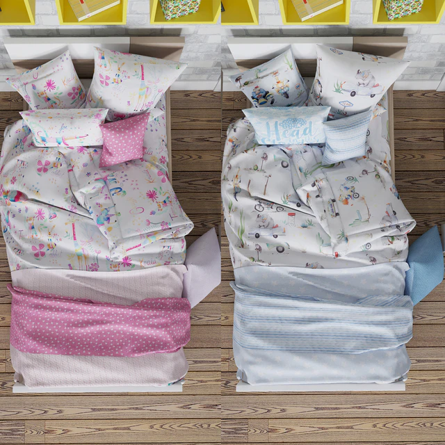 Set for children Hoff Fusion bedding Zara Home for boys and girls — Descargar