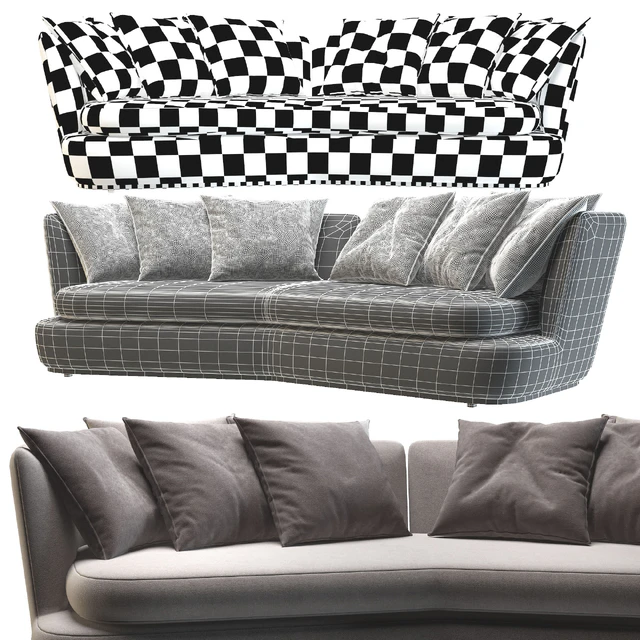 B&b Italia apollo Sofa — Descargar