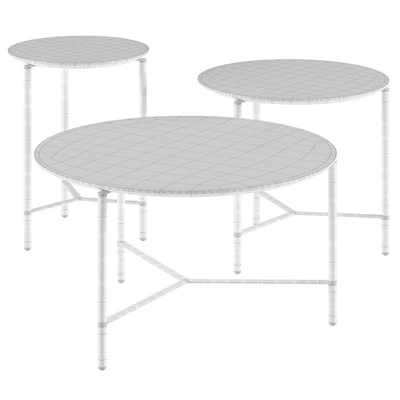 B&T design / Modest Round Coffee tables — View 3