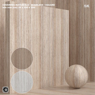Материал (бесшовный) - камень, травертин set 111 — Вид 1