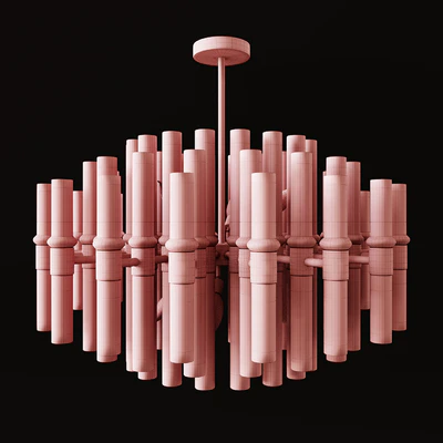 Crystal Tubules Pendant Lamp — Вид 2
