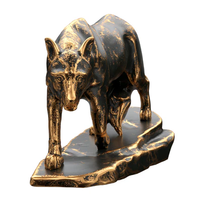 Wolf sculpture — Ver 3